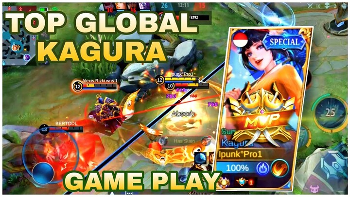 TOP GLOBAL KAGURA 1 VS 4, THE BEST SKILL GAME PLAY