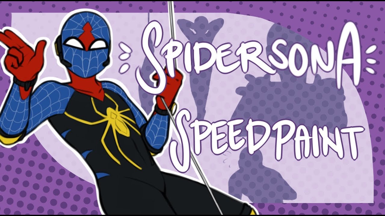 Spidersona Speedpaint] SpiderJam coming through!! - BiliBili