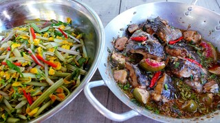 Bữa Cơm Quê Với Cá Kho Trái Bần Gỏi Bông Súng, Điên Điển | MTQH