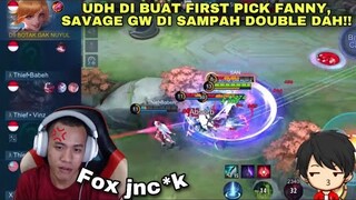 UDAH DI KASIH FIRSTPICK FANNY , SAVAGE FANNY GW DI SAMPAH DOUBLE DAH FOX KTL!!