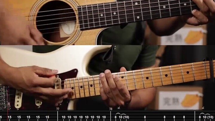 โน้ตเพลง | Musashi Re:Zero - Job II OP - Spiral Guitar Cover