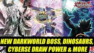 New Darkworld Boss, Dinosaurs, Cyberse Draw Power, & More! Yu-Gi-Oh! Animation Chronicle 2023