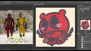 2168 - Deadpool x Chiikawa / 死特 x 吉伊卡瓦  11 July 2024