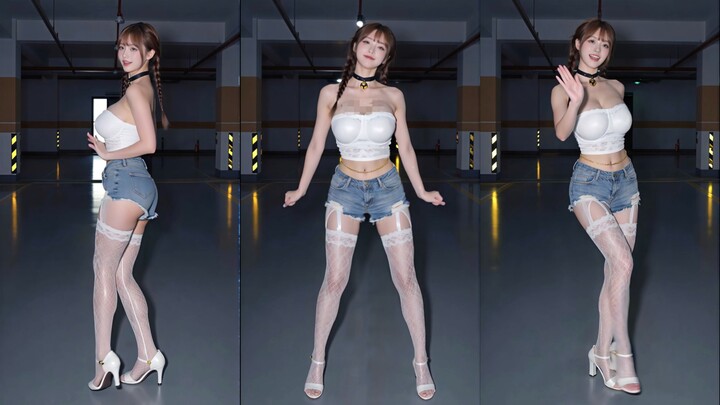 [White-Sock Junior] 4MINUTE – Just Gained Weight Cover Dance ❤ Blue Battle Uniform March~