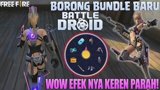 BUNDLE BARU SUPER KEREN! BORONG SEMUA FRAGMENT BATTLE DROID! GARENA FREE FIRE