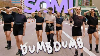 全昭弥SOMI -  DUMB DUMB舞蹈翻跳，当帅哥跳辣妹的舞！【B2舞团】