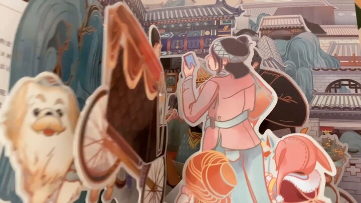 Pop-up Book｜"Open Beijing" đưa thành phố Bắc Kinh vào cuốn sách