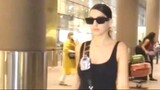 😘 Nora Fathi Looks Stunning 🥰 In Black Sunglass 🕶️ Return From Dubai At Aiport ✈