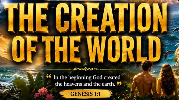 上帝创造世界的故事｜创世记第1章｜圣经故事 Bible Stories｜The Creation of the World | Genesis Chapter 1