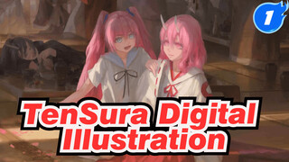 TenSura | Digital Illustration Process_1