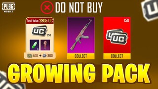 GROWING PACK EVENT PUBG MOBILE | DO NOT BUY THIS GROWING PACK | NEW GROWING PACK PUBG MOBILE