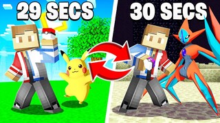 Pixelmon BUT Every 30 Seconds You RANDOMLY Teleport!