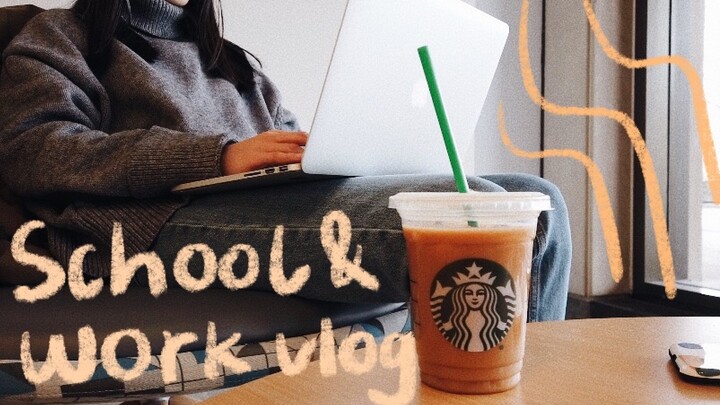 “Maggie” VLOG 21 // The Three-Point Line // School & Work Vlog // Hanging Out at the Library