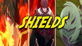 ALL SHIELDS and ABILITIES EXPLAINED in Rising Of The Shield Hero Season 1