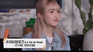 لم تتمكن هيتومي من التحكم في الحمض النووي عندما سمعت أغنية "La Vie en Rose" لفرقة IZ*ONE