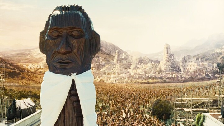 Full of thrilling moments! A modern person time-travels to primitive society, becomes a savior deity