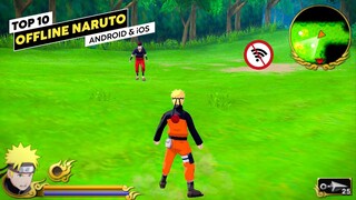 Top 10 Best OFFLINE Naruto Games for Android 2021 | Offline Naruto Games