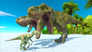 THREE HEADED T-REX vs EVERY UNIT - Animal Revolt NEW UPDATE