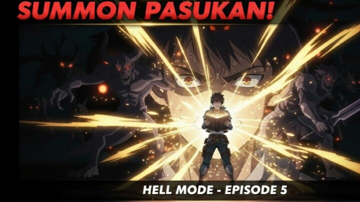 AKHIRNYA PUNYA PASUKAN! Perjuangan Allen di Hell Mode Episode 5 (Bahasa Indonesia)