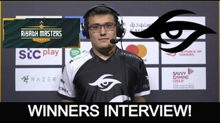 WINNERS INTERVIEW! - ZAYAC- TEAM SECRET VS DEBOOSTERS RIYADH MASTERS 2022 by Gamers8 DOTA 2