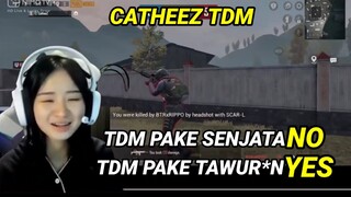 CATEEZ CIMER MAIN TDM PUBG || TDM GAK PAKE SENJATA🤣🤣🤣