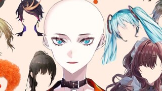 Mysta can't find his hair. Can you help him?