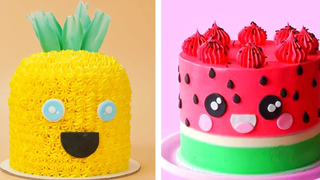 Yummy & Fresh Fruit Cake Idea For Summer | Easy Baking Recipes