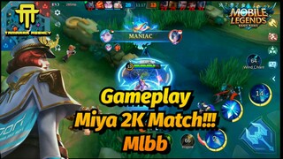 [TA] Gameplay momen Maniac !!! Miya 2k Match MONTEG di Rank?😱🥶