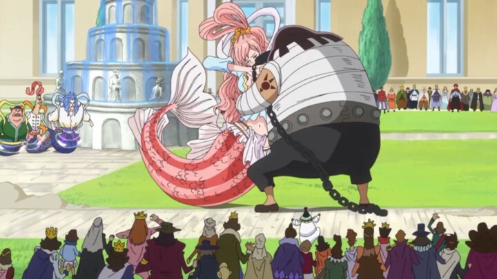 One Piece: In front of many kings, kidnapping Princess White Star, this is the power gap