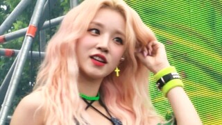 宋雨琦辣疯了!! (G)I-DLE 6.26 Waterbomb水上音乐节现场! 好会扭!