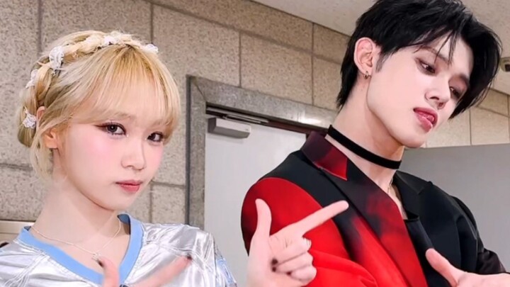Little Devil King Explosion Combination! Choi Ranjun x Kim Chaewon Easy Double Cha!