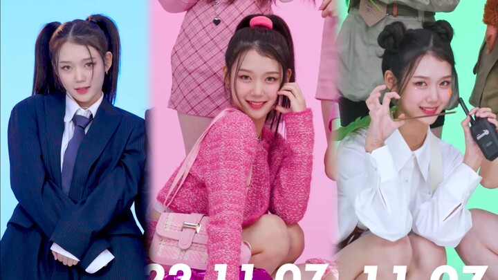 สาวหวาน tripleS AAA ทรงผมมัดจุก คงยูบิน 'Generation' 1theK อุณหภูมิความแตกต่างของไอดอล ฉากเดี่ยว