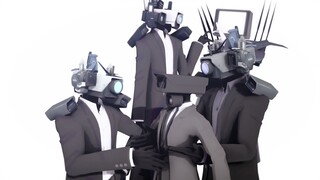 【Skibid /MMD】Dark gray trio monitoring/double monitoring