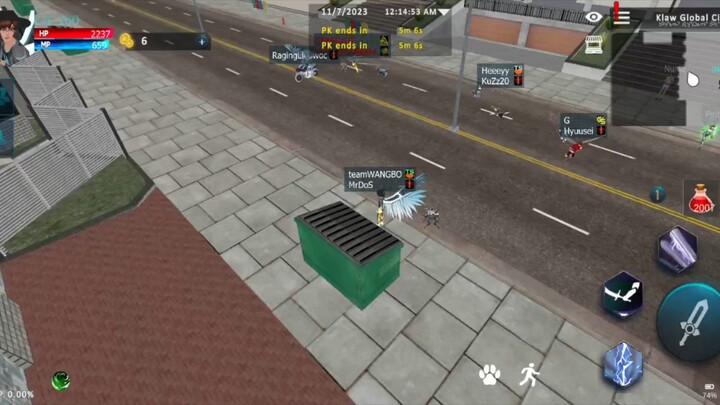 bakbakan sa PK #walk online mobile