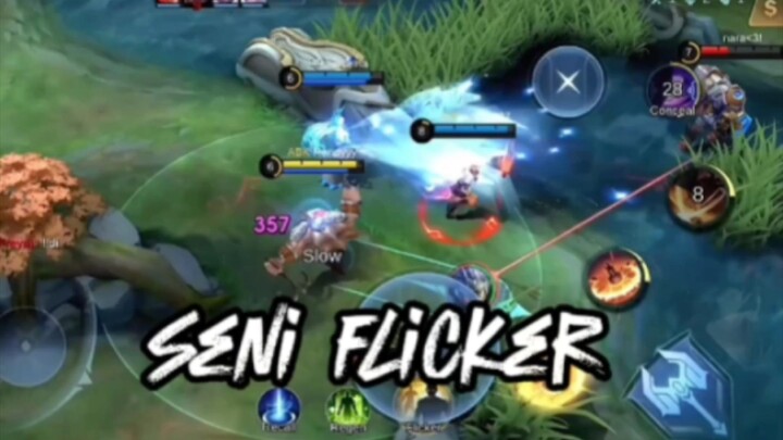 Seni Flicker bermain Franco 🤫