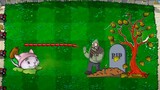 PVZ Plants vs zombies Hack || Cattail + Gloom-shroom + Tall-nut vs Dr. Zomboss + Football Zombie p28