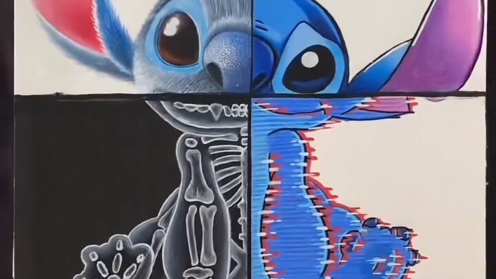 “史迪仔四种画风一镜到底”