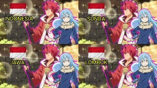 Parody 4 Bahasa || Reaksi Rimuru Ketika Dipuji 😂