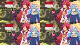 Parody 4 Bahasa || Reaksi Rimuru Ketika Dipuji 😂