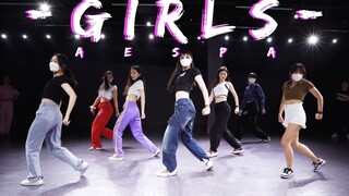 话不多说！！ 速翻 Aespa回归新曲《Girls》都进来看！！ #aespa #韩舞翻跳 #girls #dodo #潘绘都 #kpop #cover