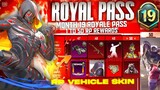 😍 BGMI x PUBG MOBILE Royale Pass Month 19 & Month 20 | 1 to 50 Rewards | RP Vehicle Skin Coming !