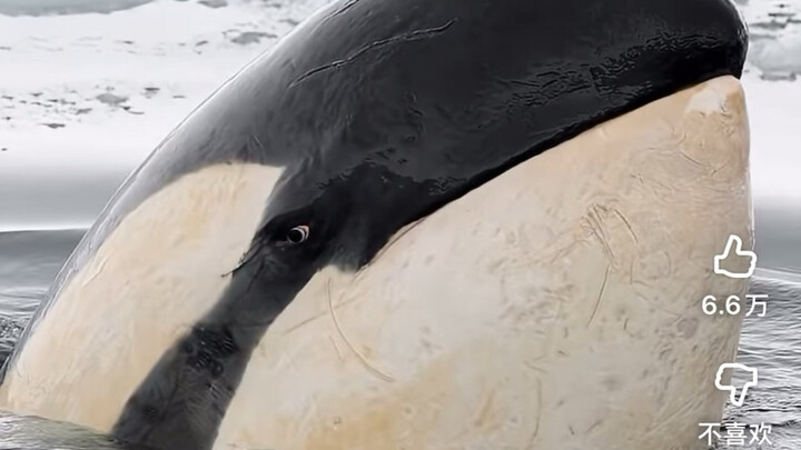 Hot comments on YouTube: “What’s it like to be stared down by a killer whale as if you were prey?”