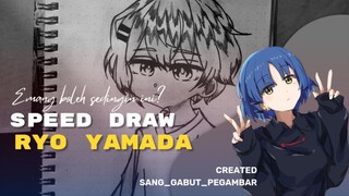 [Speed Draw] Gambar cewe dingin 🥶 || draw Ryo my style