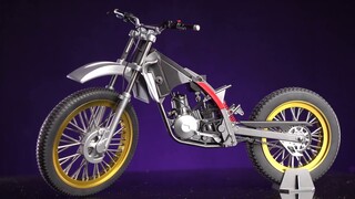 【FRS】Assembled version of Kamen Rider Moto Chaser 2000 spraying process