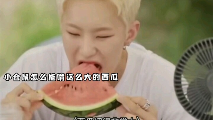 Other teams: “Just pinch and eat the watermelon.” Our team: “Why wait? Let’s just take a big bite!”