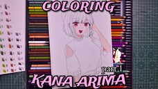 [PART 1] Coloring Arima kana — OSHI NO KO