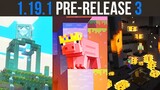 Minecraft 1.19.1 Pre-Release 3 Legends, Tributes & Secrets!