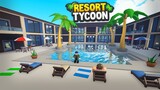 FINISHING THE MAIN BUILDING! | Tropical Resort Tycoon (Roblox)
