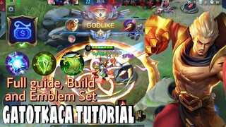 Gatotkaca Tutorial 2021 - Full Guide, Build and Emblem Set - Well Played TV Mage Gatotkaca | MLBB