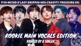 the best rookie main vocal is? ft. TREASURE, ENHYPEN, P1HARMONY, CRAVITY, DRIPPIN, MCND, WEi, E’LAST